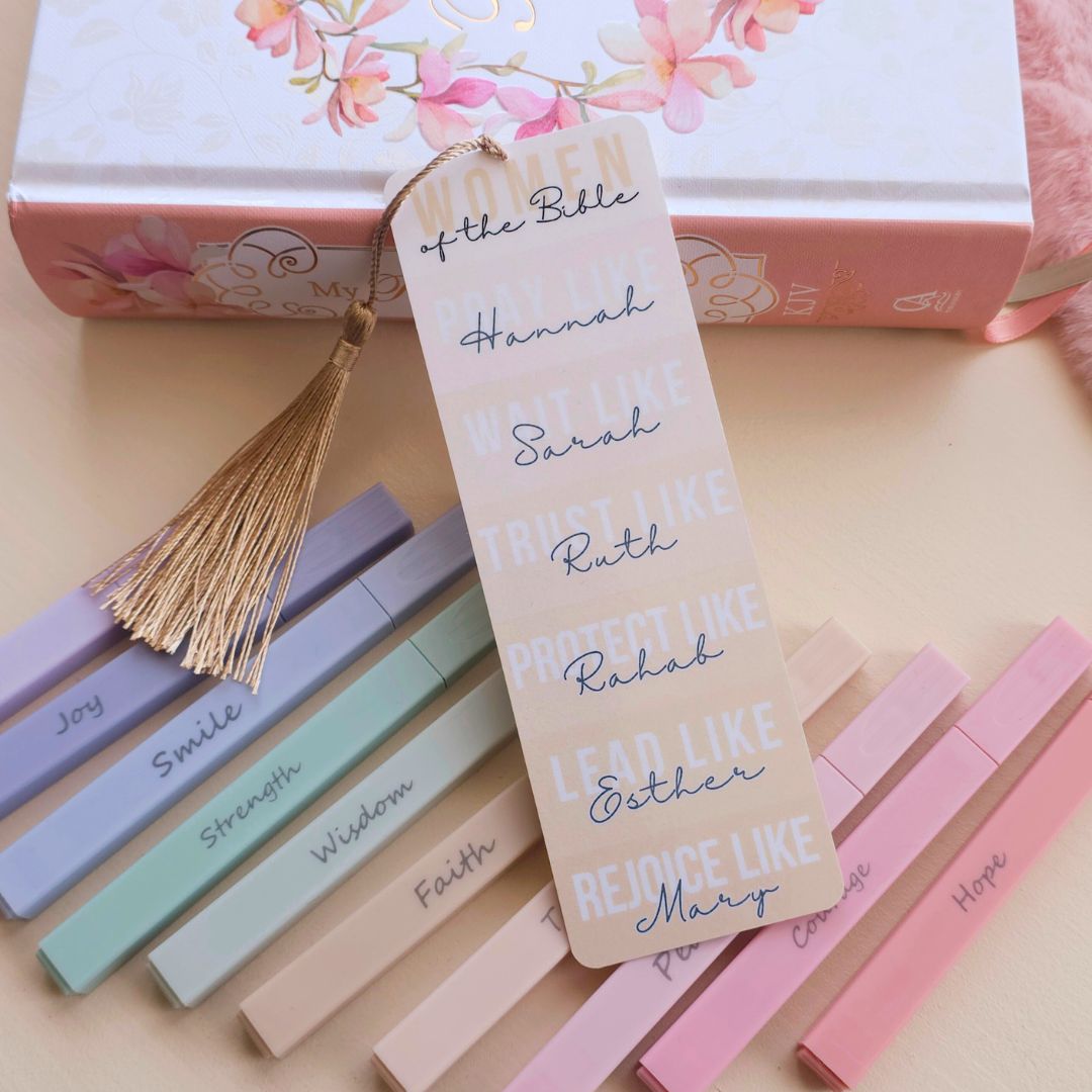 Women of the Bible Beige Bookmark