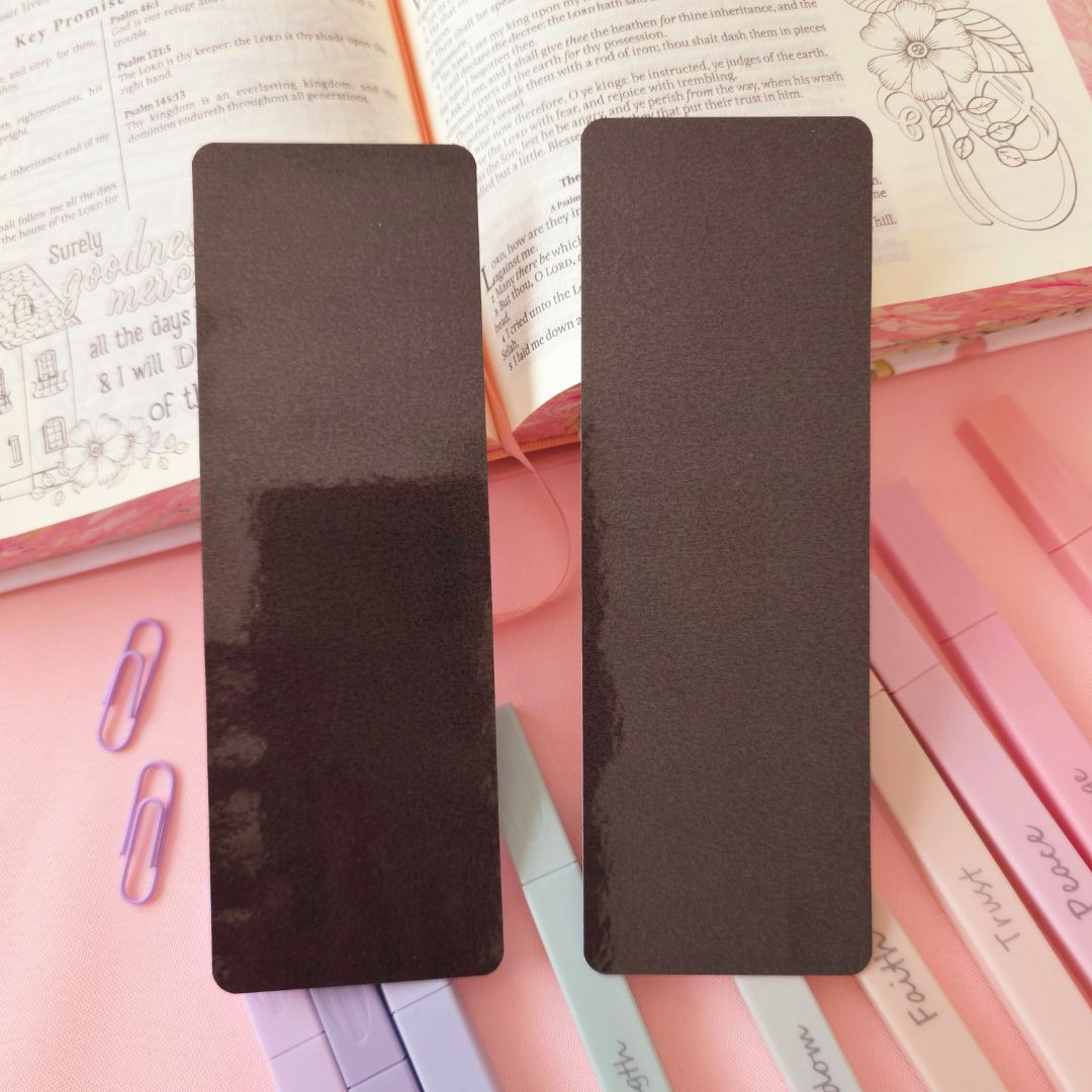 Books of the Bible Bookmark - Black
