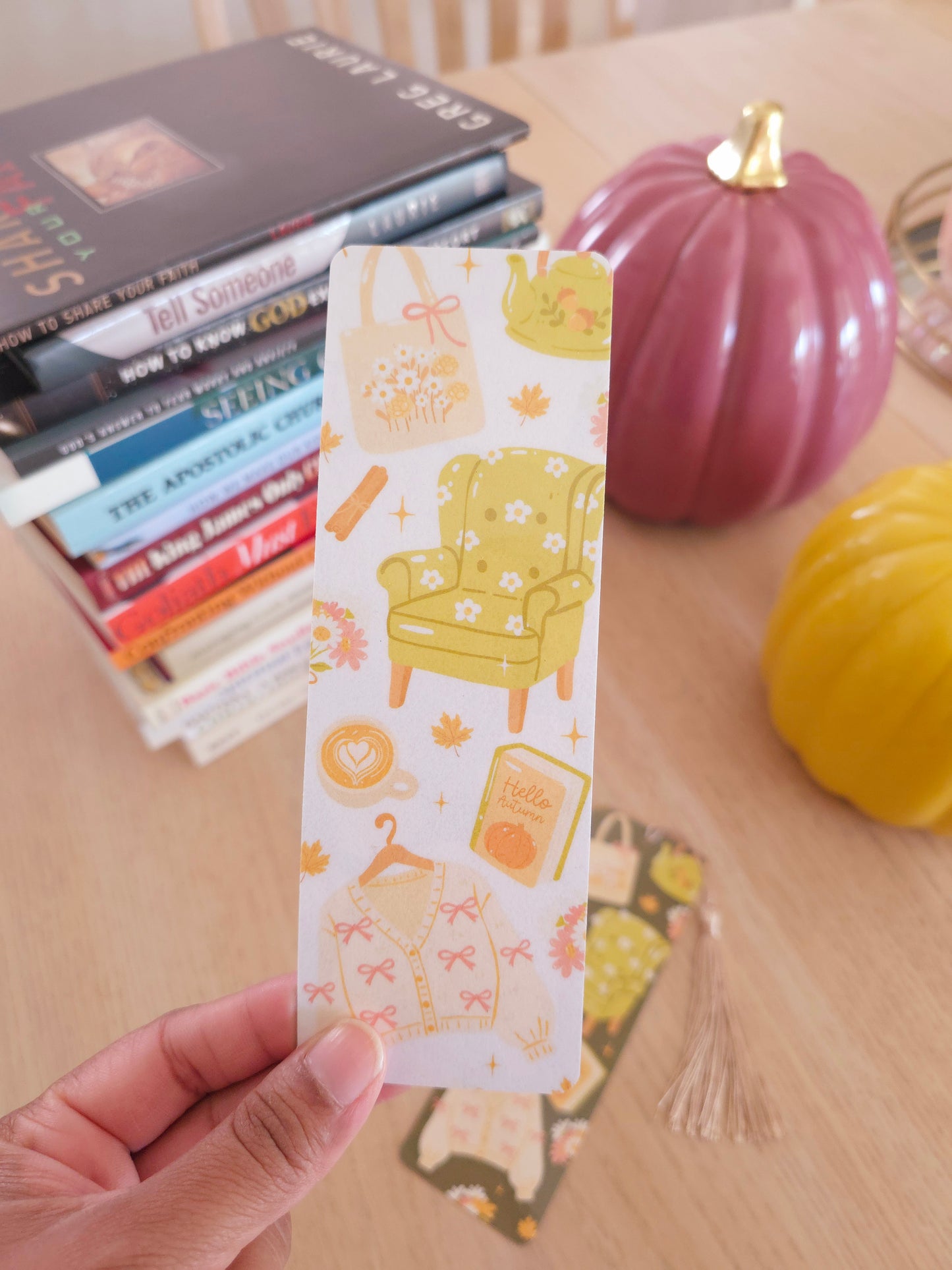 Cozy Bookmark - Green
