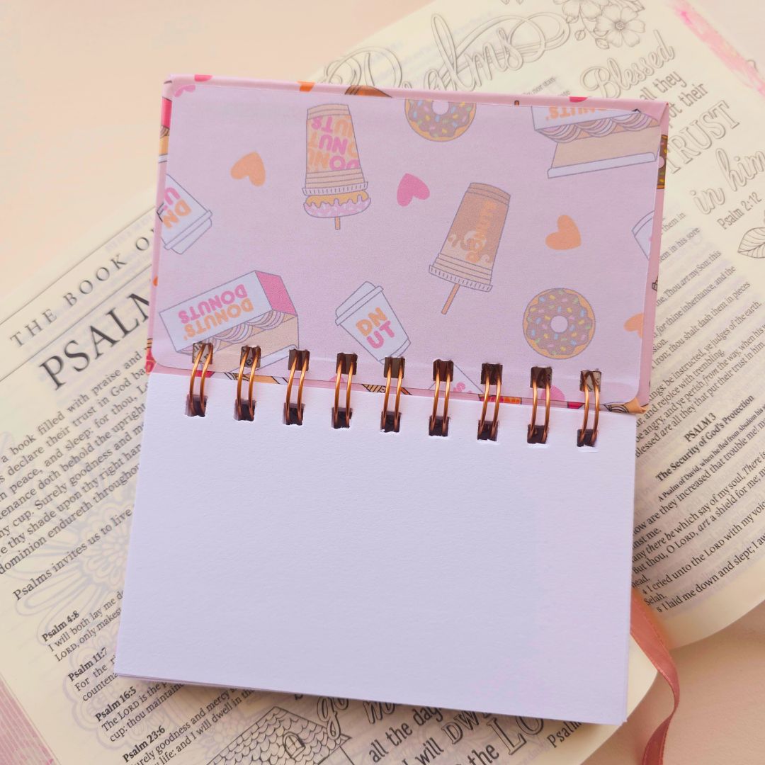 Pink Donuts - Index Notebook