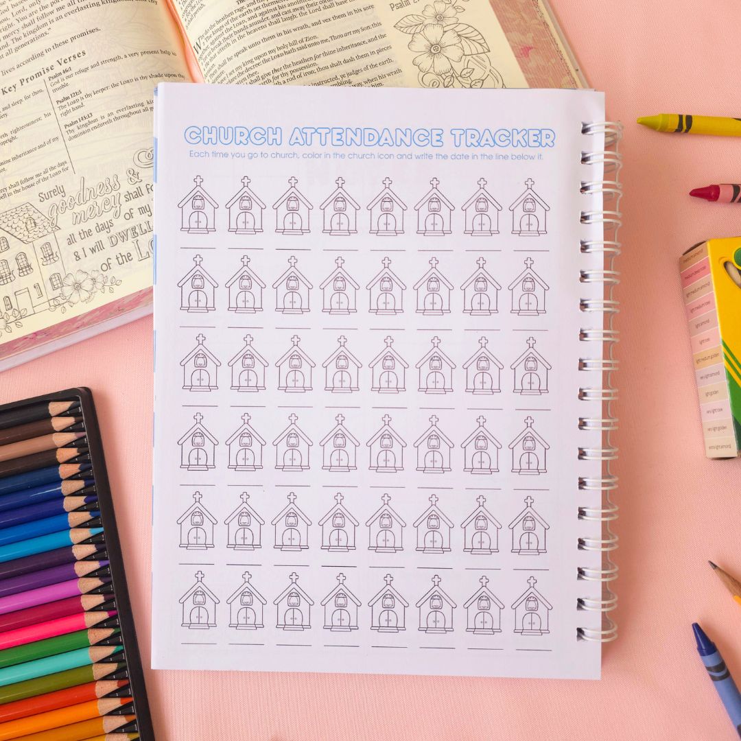 Kids Church Journal - Blue