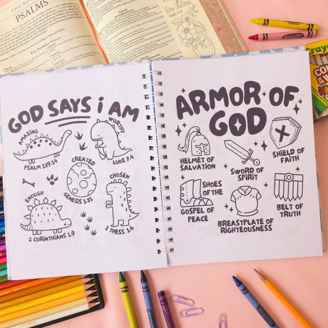 Kids Church Journal - Blue