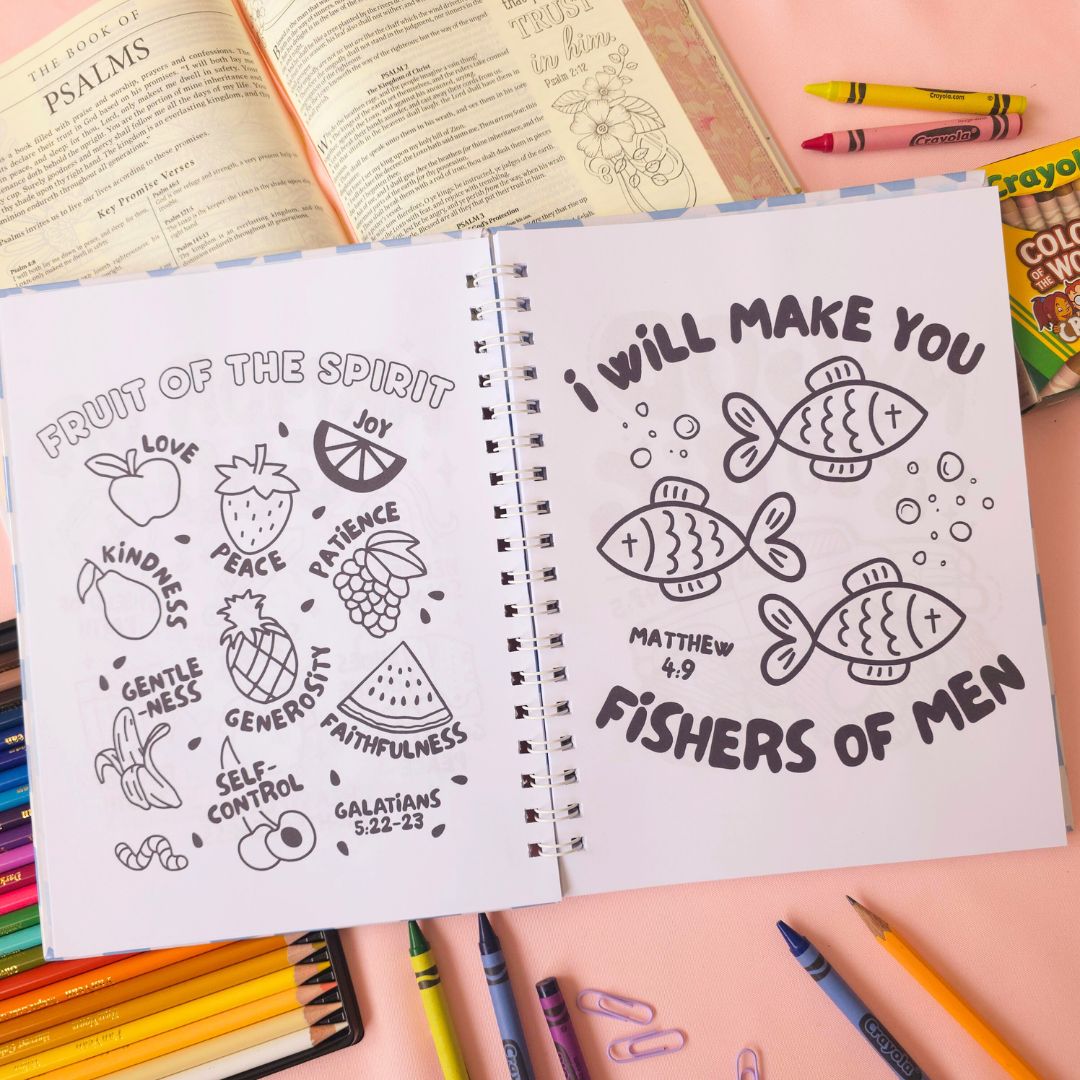 Kids Church Journal - Blue