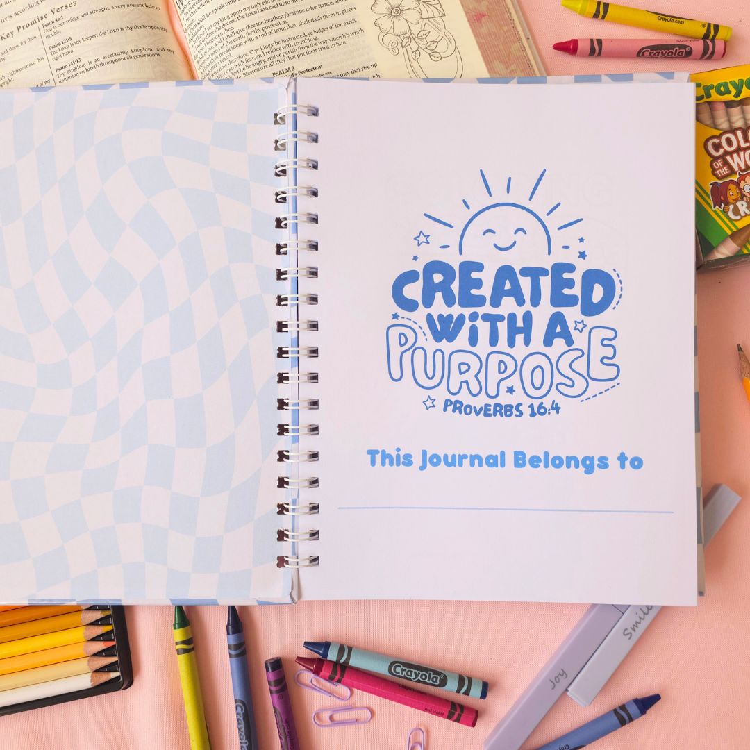 Kids Church Journal - Blue