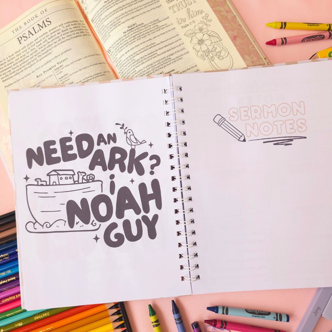 Kids Church Journal - Tan