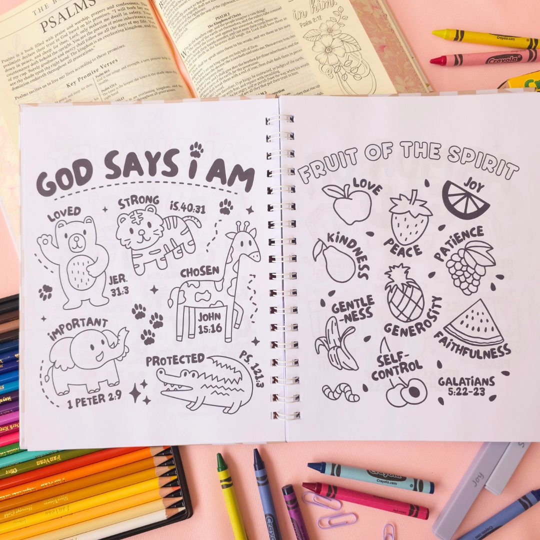 Kids Church Journal - Tan