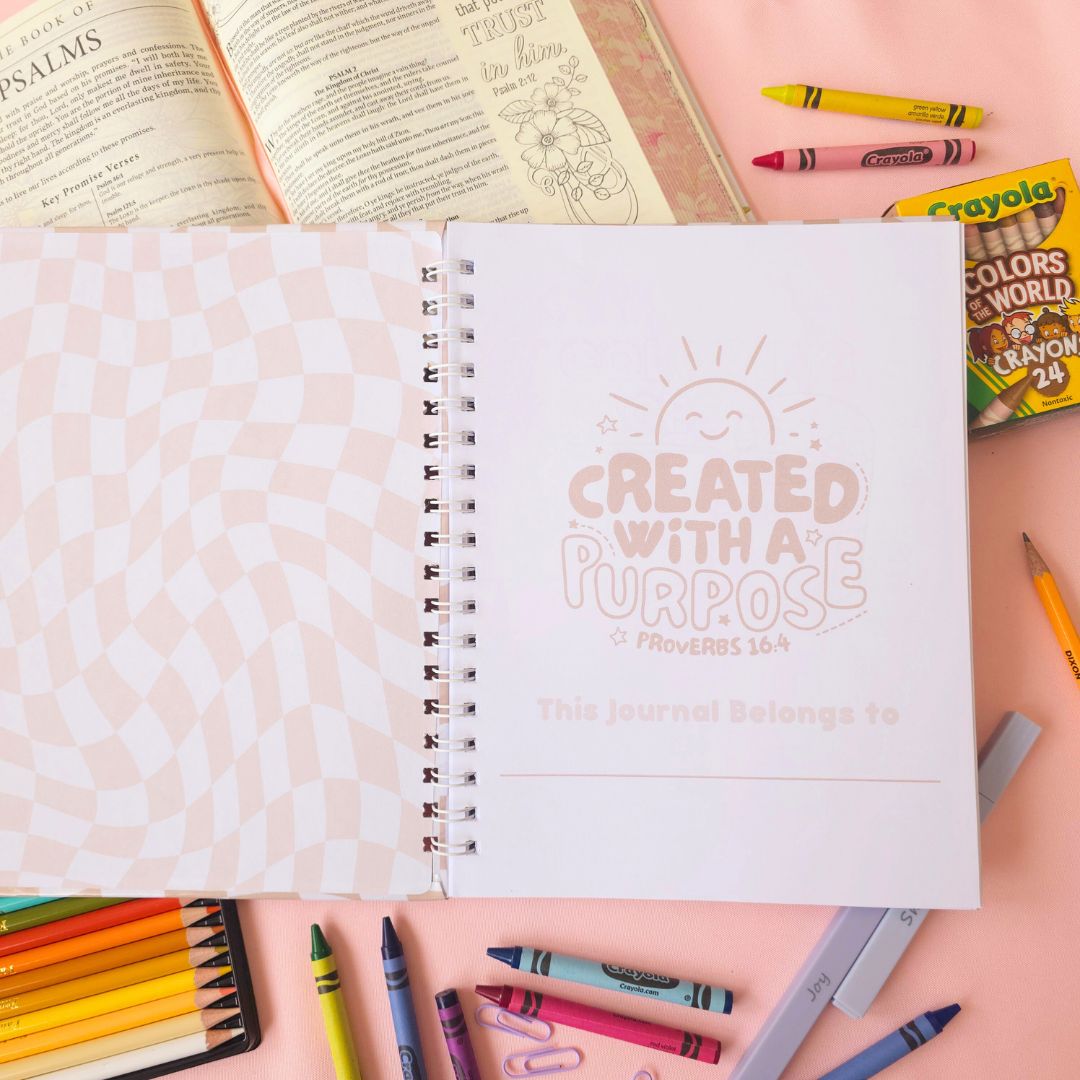 Kids Church Journal - Tan