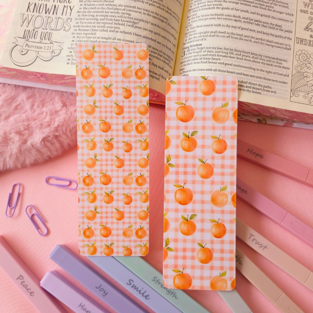 Orange Bookmark
