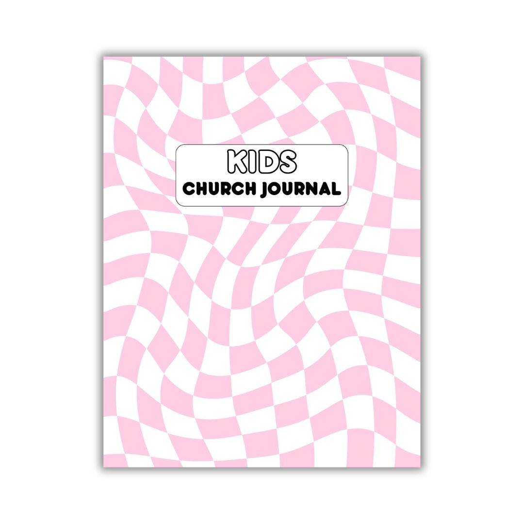 Kids Church Journal - Pink