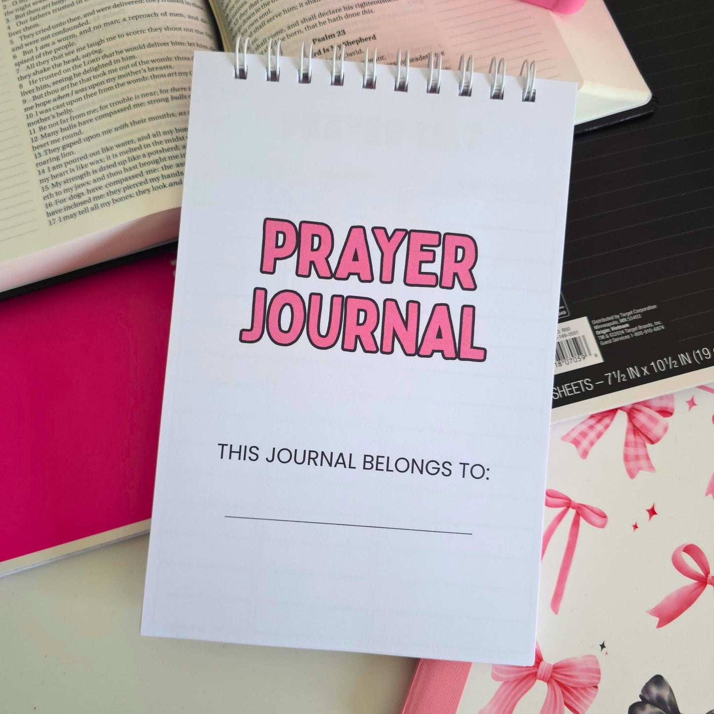 ACTS Prayer Journal - Pink