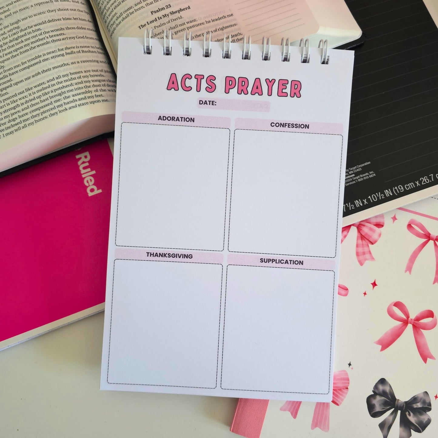 ACTS Prayer Journal - Pink