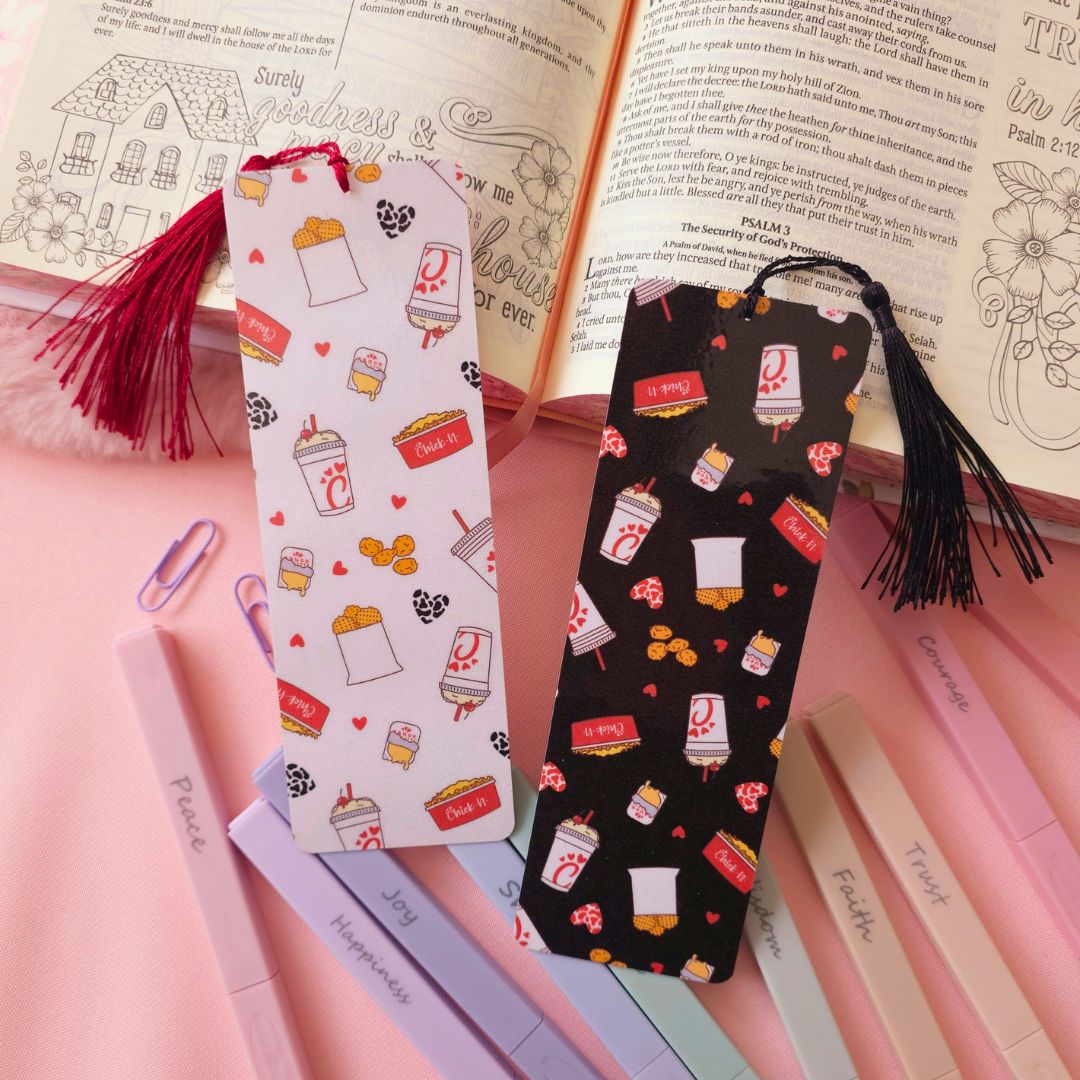 White Chicken Bookmark