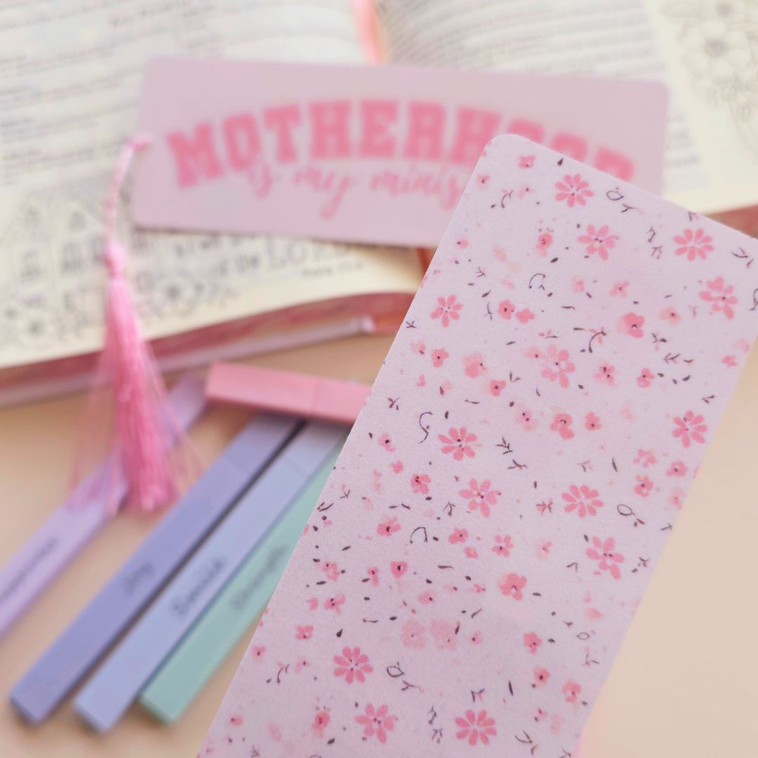 MotherHood is my Ministry Bookmark - Pink