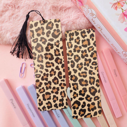 Leopard Print Bookmark