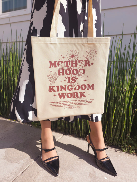 MOTHERHOOD KINGDOM- Tote Bag