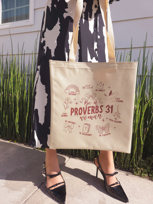 PROVERBS 31 - Tote Bag