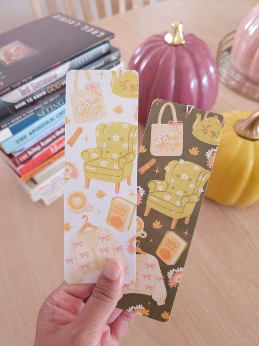 Cozy Bookmark - Green