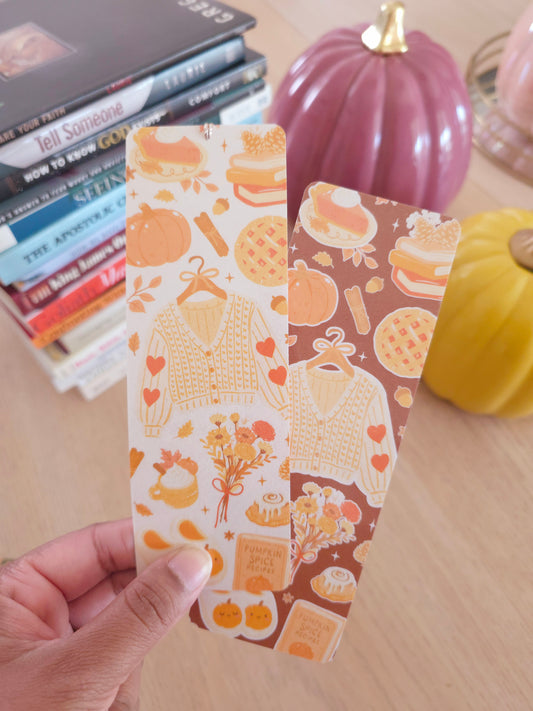 Cozy Bookmark - Orange