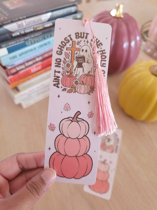 Autumn Bookmark - Holy Ghost Pink