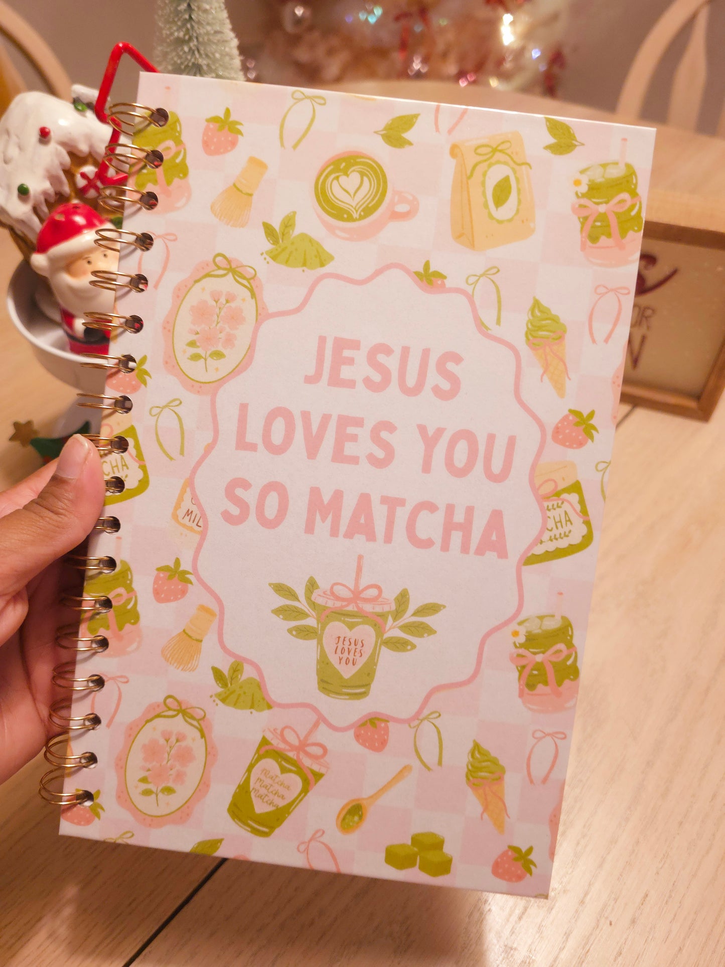 Jesus loves you so Matcha - Pink