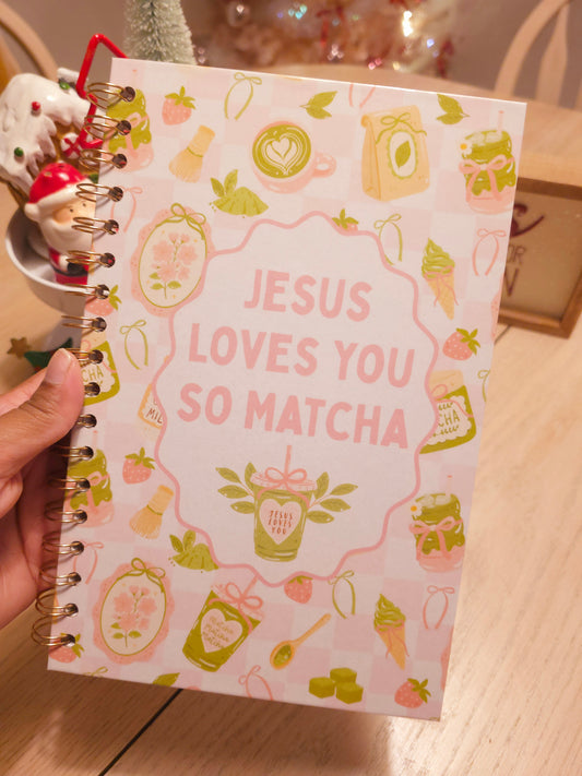 Jesus loves you so Matcha - Pink