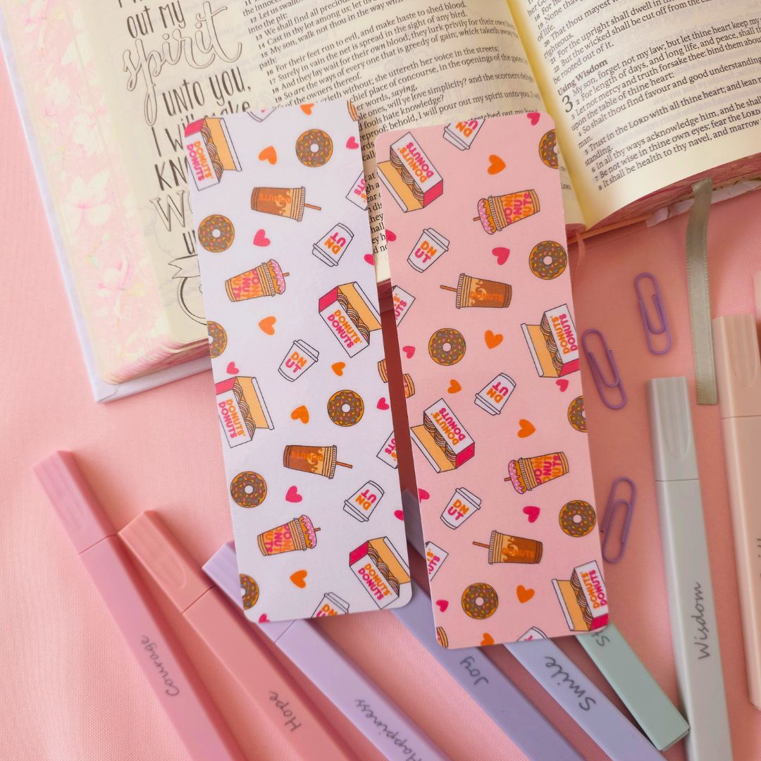 White Donuts Bookmark