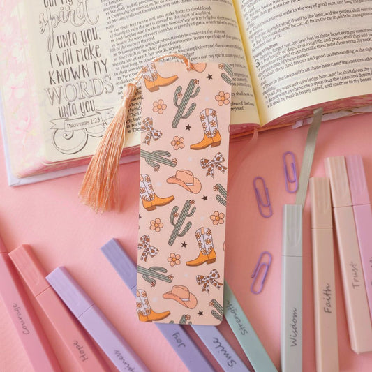 Brown CowGirl Bookmark