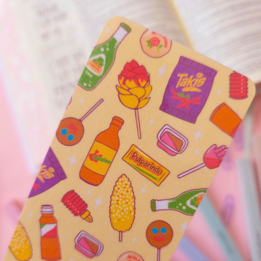 Yellow Mexican Snacks Bookmark