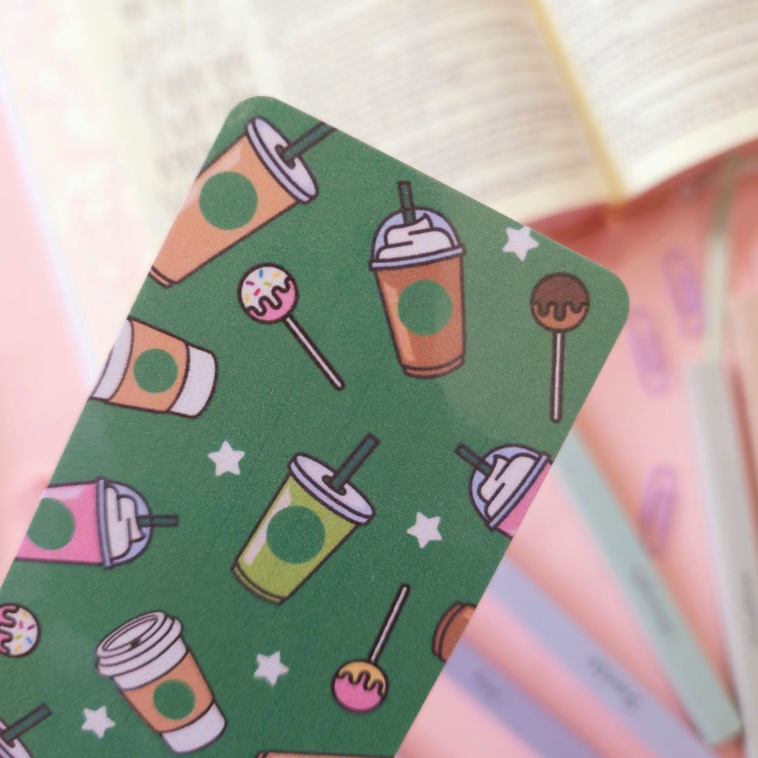 Green Coffee Bookmark