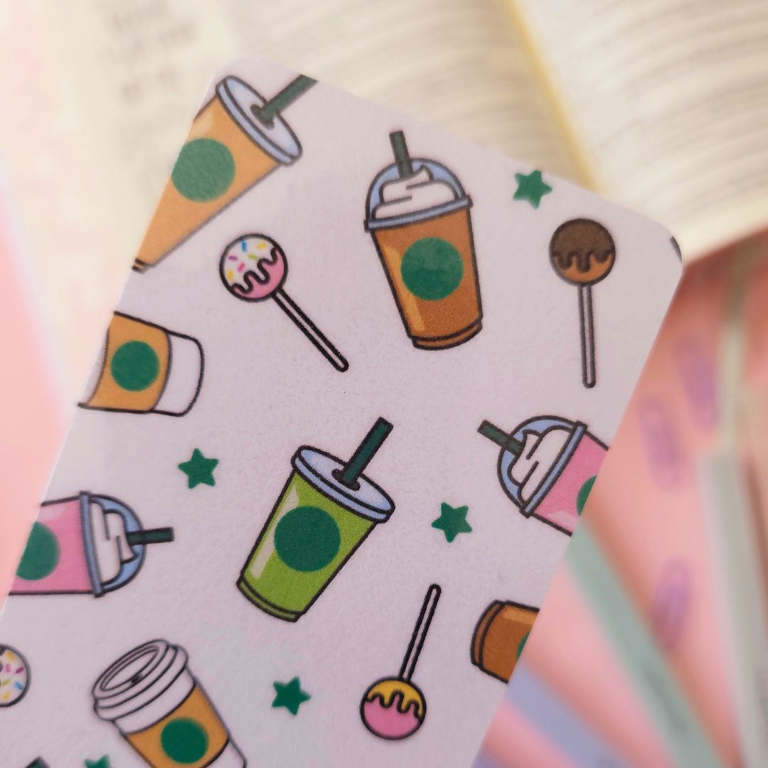 White Coffee Bookmark
