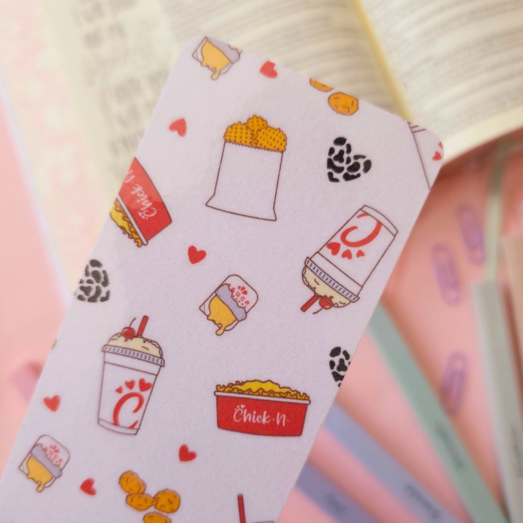 White Chicken Bookmark