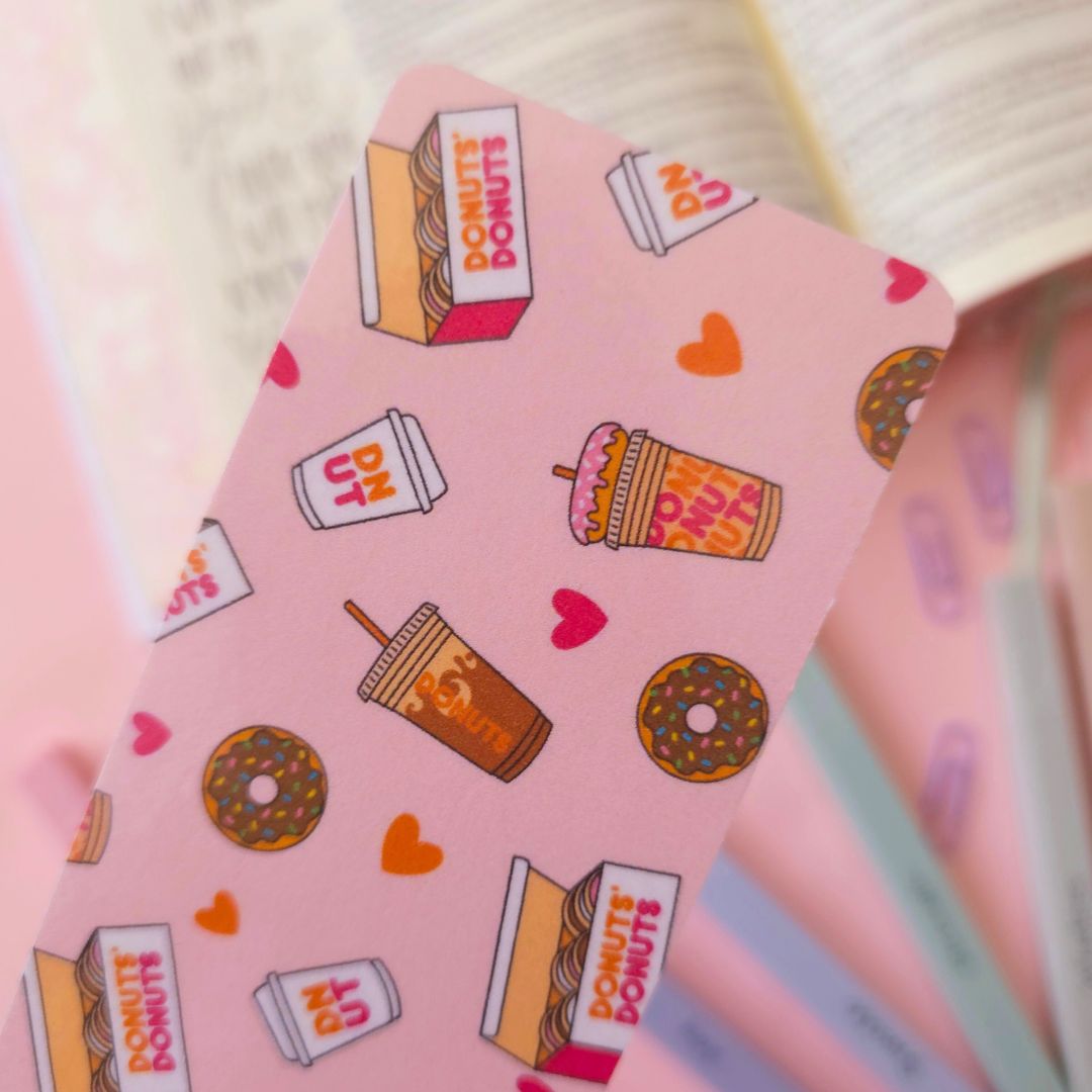 Pink Donuts Bookmark