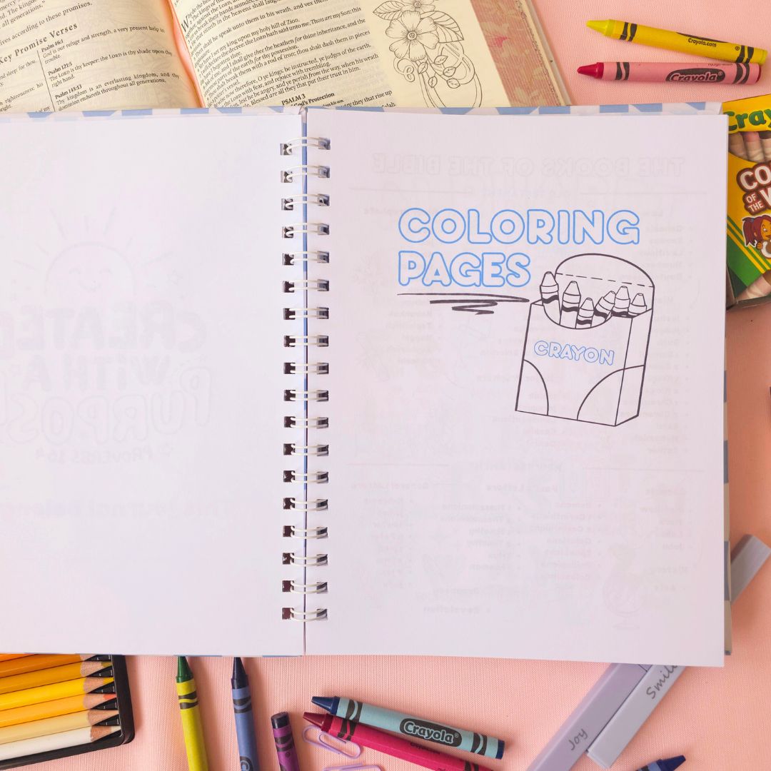 Kids Church Journal - Blue