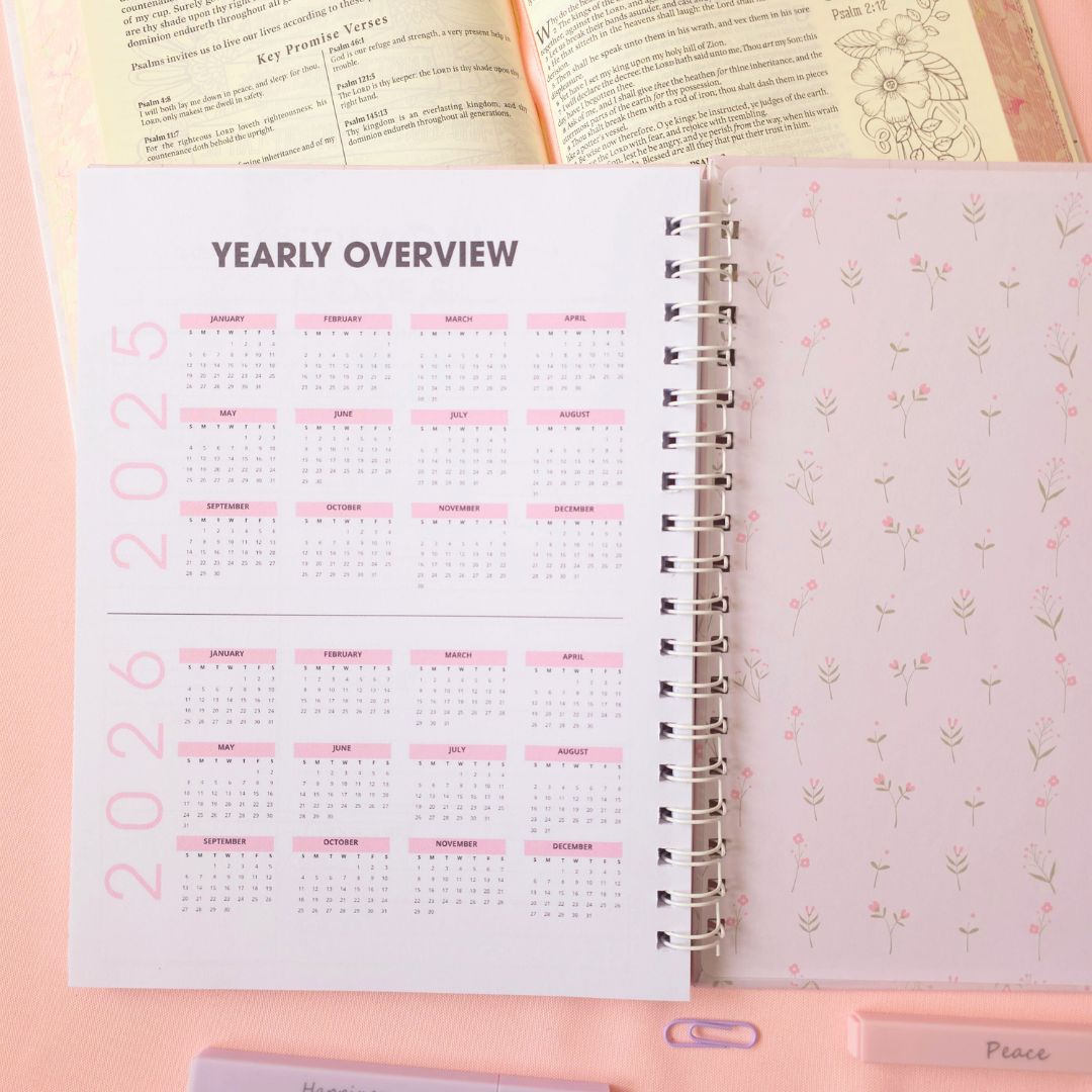 Church Journal - Pink/White