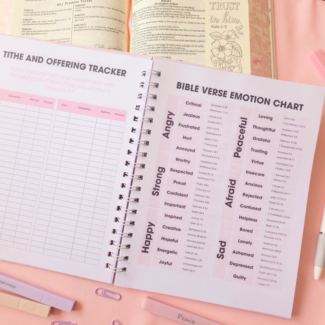 Church Journal - Pink/White