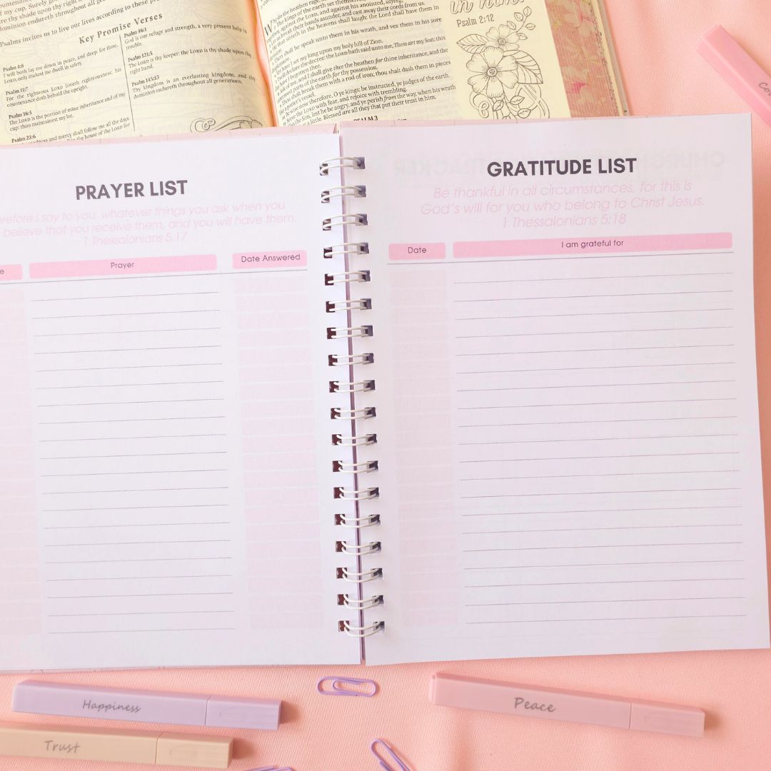Church Journal - Pink/White