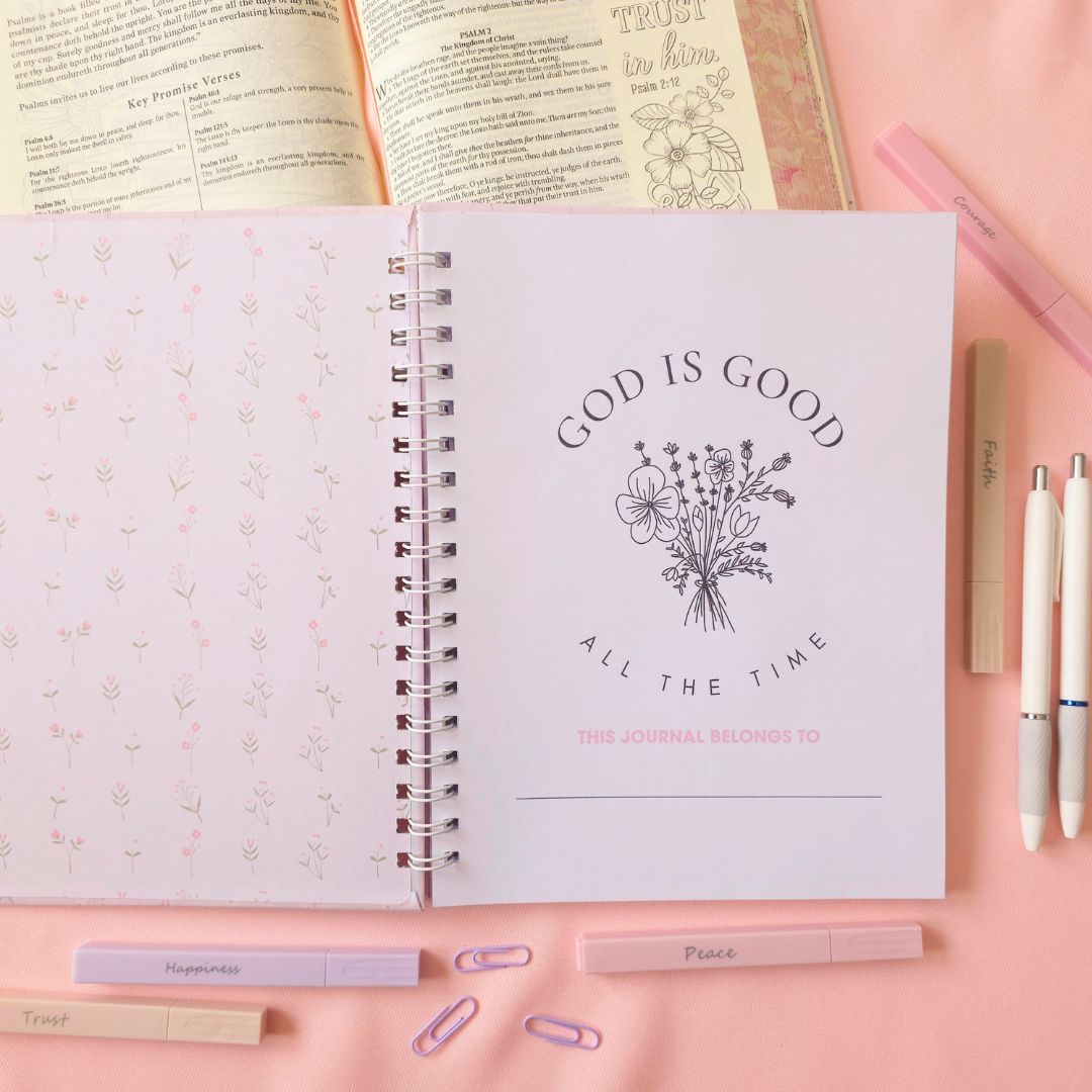 Church Journal - Pink/White