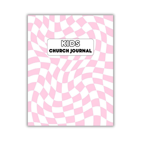 Kids Church Journal - Pink