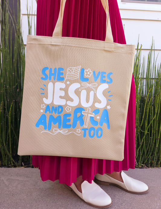 Jesus & America- Tote Bag