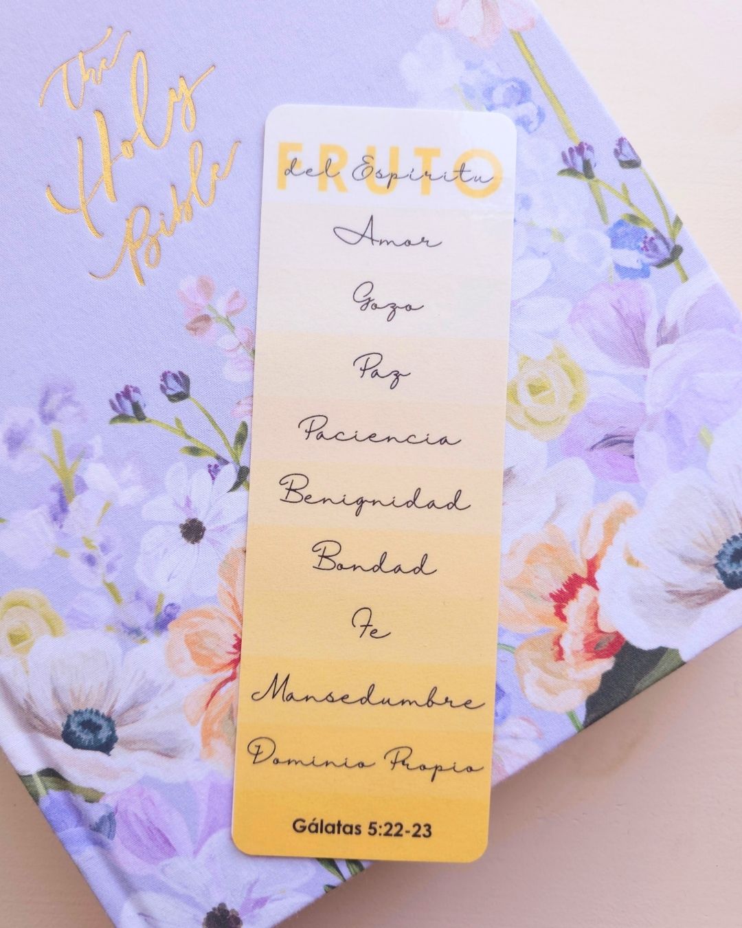 Fruto Bookmark - Yellow