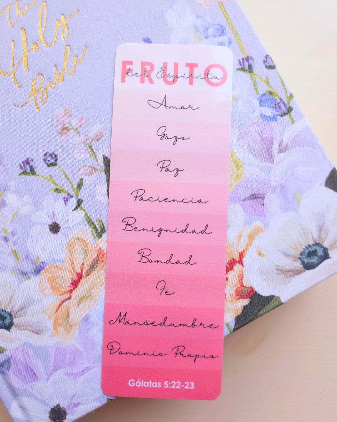 Fruto Bookmark - Pink