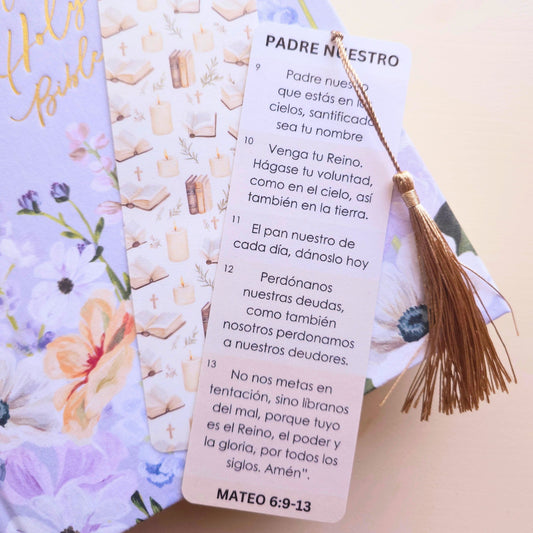 Padre Nuestro Bookmark - Tan