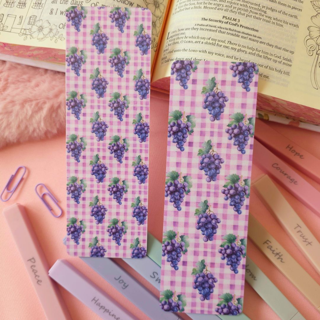 Grape Bookmark
