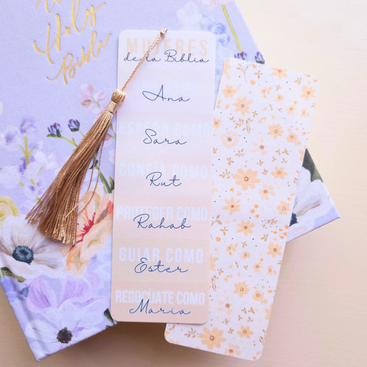 Mujeres Bookmark - Tan