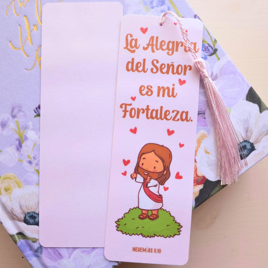 Alegria Bookmark - Pink
