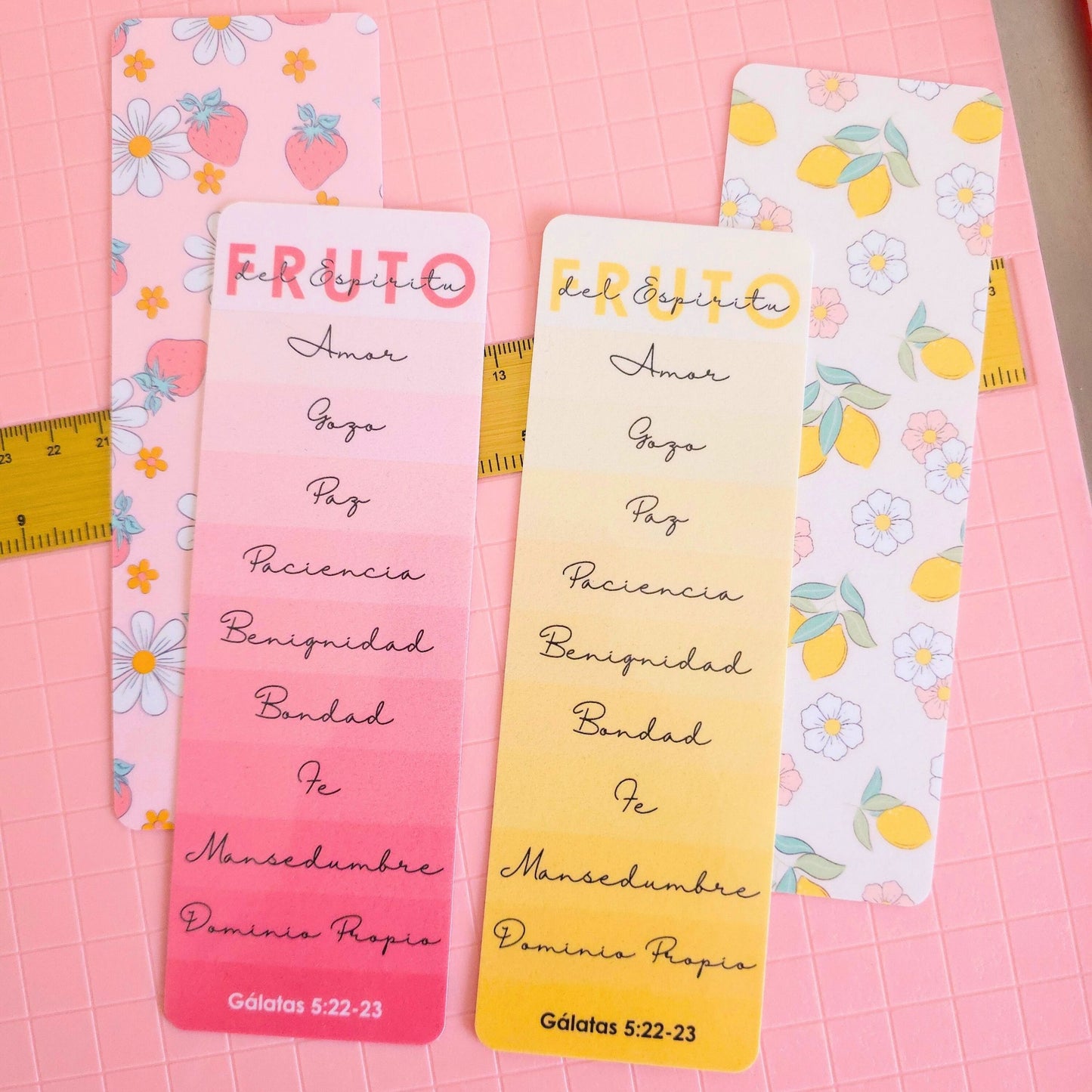 Fruto Bookmark - Yellow