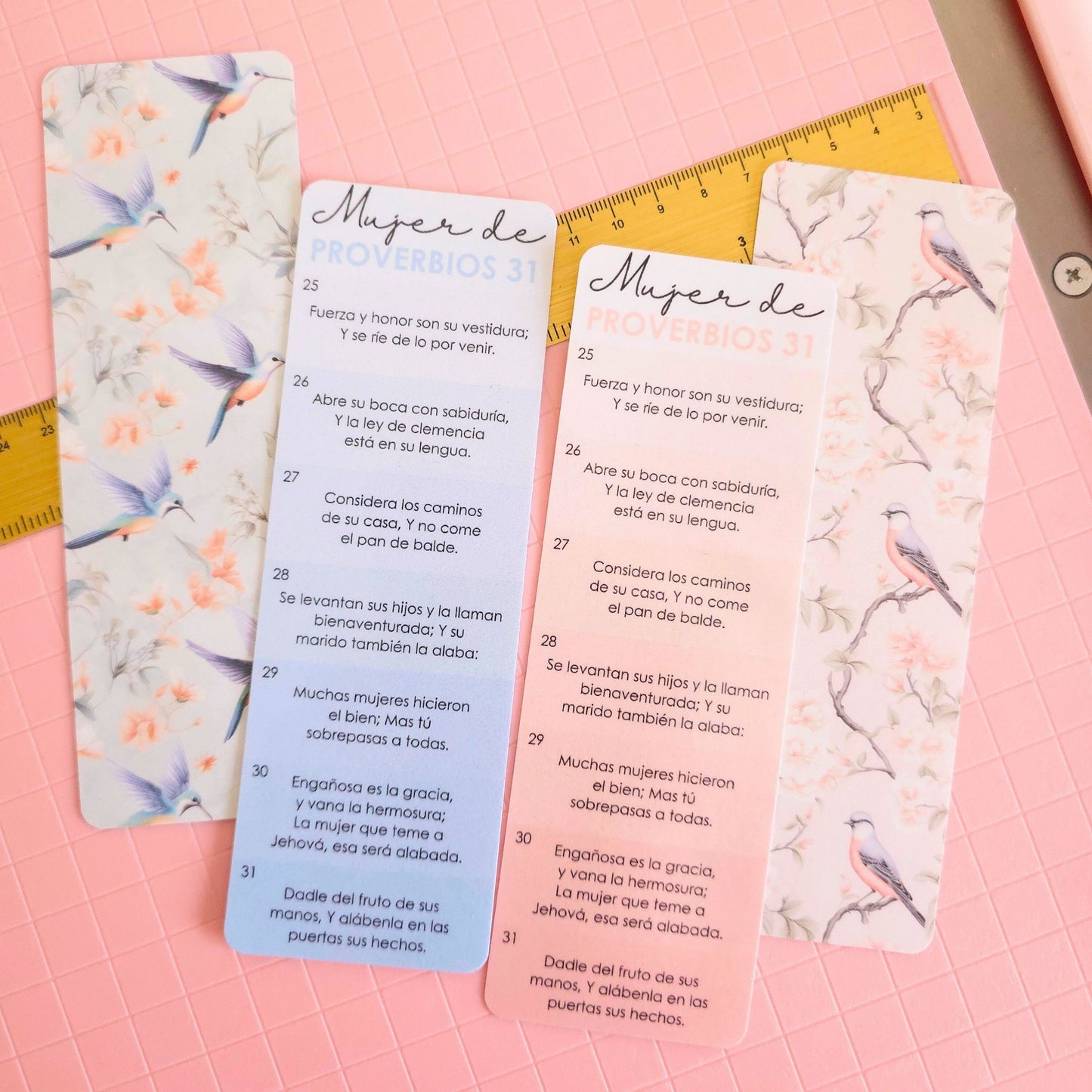 Proverbios 31 Bookmark - Pink