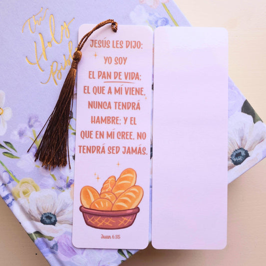 Bread of Life Bookmark - Pink