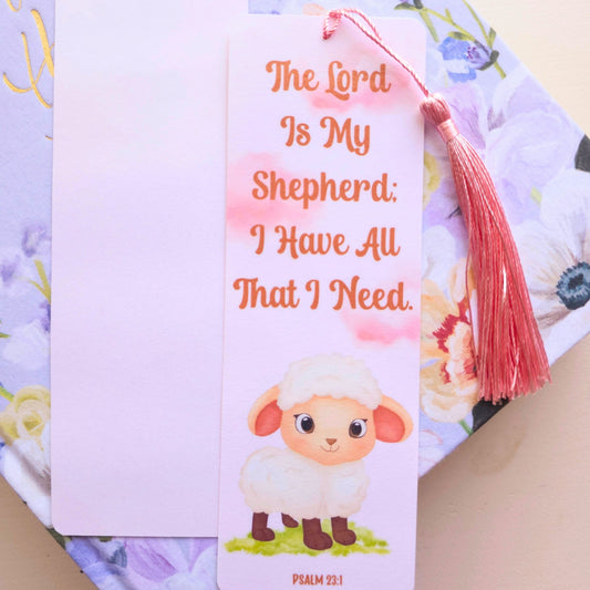 Shepherd Bookmark - Pink