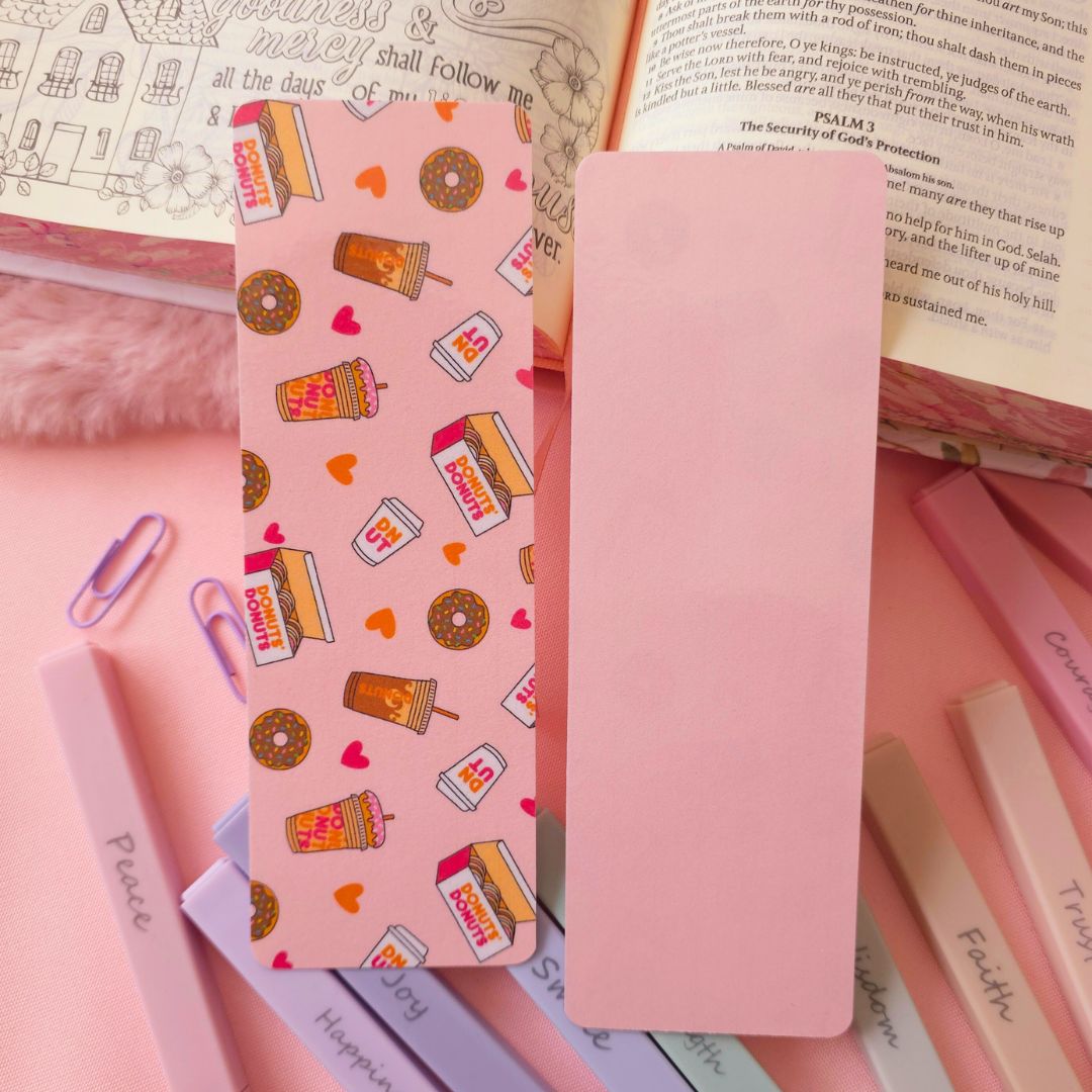 Pink Donuts Bookmark